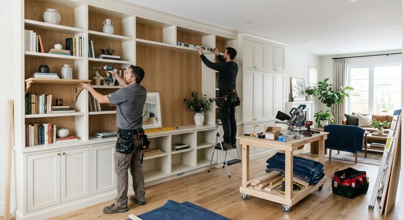 Built In Shelving Service in Alexandria, VA